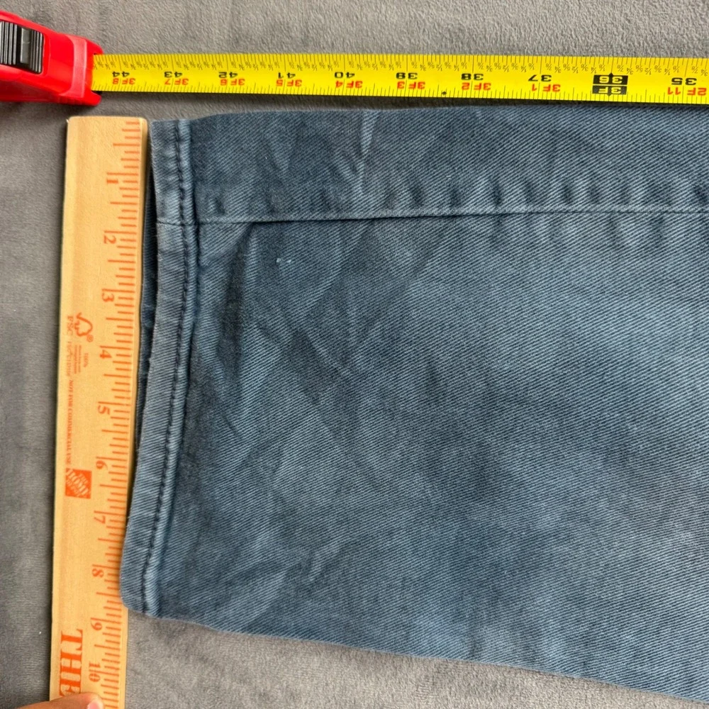 Levis 514 Straight Fit Jeans Faded Blue Gray Denim 36x34 Mens Pants